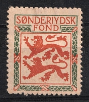1920 Denmark, Charity Sonderiydsk Fond, Poster Stamp
