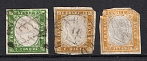 1855-63 Sardinia, Italy (Canceled/MLH, CV $70)