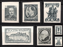 1951-55 Republic of Poland (Proofs, Essays)