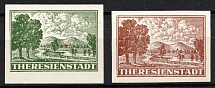 1943 Theresienstadt Ghetto, Bohemia and Moravia, Germany (Forgeries, MNH)