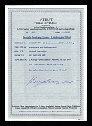 1941 30k Telsiai, Occupation of Lithuania, Germany (Mi. 19 III b, PF XV, 'l' instead 'i' in 'Telsiai', Certificate, Signed, CV $1,750, MNH)