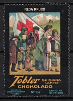 Switzerland, 'Tobler Chocolate. Esperanto', World War I Military Propaganda