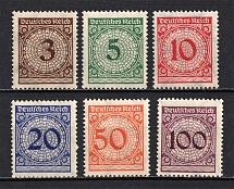 1923 Weimar Republic, Germany (Full Set, CV $130, MNH)