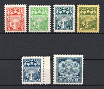 1929-32 Latvia (Full Set, CV $100)
