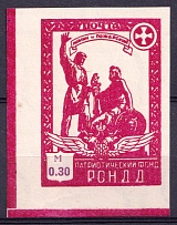 1948 0.30m Munich, The Russian Nationwide Sovereign Movement (RONDD), DP Camp, Displaced Persons Camp (Wilhelm 18 z, Only 250 Issued, CV $260)