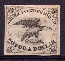 American Letter Mail Co., United States Locals & Carriers (Sc. #5L1, Genuine, 2st Printing)