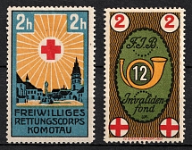 Austria, Red Cross, 'Voluntary Rescue Corps', 'War Invalids Fund', World War I