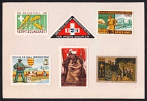 1939-40 Soldiers Relief Fund, Germany, Military, WWII, Stock of Cinderellas, Non-Postal Stamps, Labels, Advertising, Charity, Propaganda