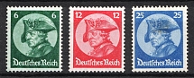 1933 Third Reich, Germany (Mi. 479 - 481, Full Set, CV $70)