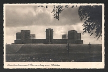 1937 'Reich Memorial Tannenberg', Propaganda Postcard, Third Reich Nazi Germany