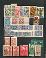 Europe, Stock of Cinderellas, Non-Postal Stamps, Labels, Advertising, Charity, Propaganda (#87A)