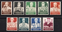 1934 Third Reich, Germany (Mi. 556 - 564, Full Set, CV $700, MNH)