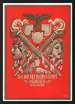 1939 'German Art Day', Propaganda Postcard, Third Reich Nazi Germany