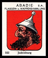 Judenburg, Austria, Flag and Coat of Arms Collection, Cinderella, Label