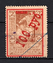1923 100r RSFSR All-Russian Help Invalids Committee, Russia (Canceled)