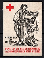 Switzerland, Red Cross, 'Reach out to Those in Need! Consider the Swiss Red Cross Clothing Collection', World War I