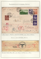 1940 Japan, Center for Checking Foreign Letters in Berlin, Third Reich Censored, Germany Cover on Exhibition Sheet, Germany Rare Censorhip