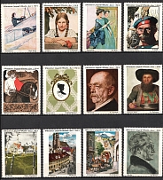 Munich, Youth Germany, Stock of Rare Cinderellas, Non-postal Stamps, Labels, Advertising, Charity, Propaganda