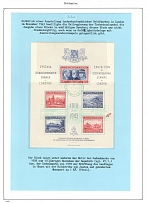 1943 Czechoslovakia, Carpahto-Ukraine territory Postal History, Souvenir Sheet