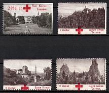 1914 2h Turnov Red Cross Society, Czechoslovakia, World War I