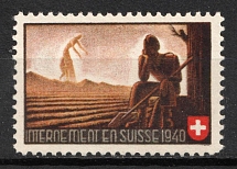 1940 Field Post For Internees Poles in Switzerland (Fi. 1, Full Set)
