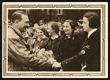 1939 Adolf Hitler, Third Reich, Germany, Postal Card