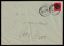 1945 Germany Local Post, Cover from Rodewisch