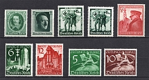 1936-39 Third Reich, Germany Collection (Full Sets, CV $50, MNH)