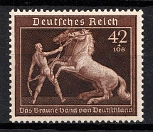 1939 42pf Third Reich, Germany (Mi. 699, Full Set, CV $100, MNH)