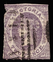 1858 2p Victoria, Australia (SG 69, Canceled)