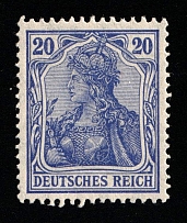 1906 20pf German Empire, Germany (Mi. 87 I b, CV $1,300, MNH)