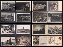 Third Reich, Germany, Nazi Propaganda, Stock of Postcards