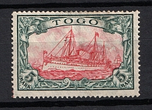 1909-19 5m Togo, German Colony