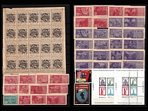 Italy, Germany, Military Army, Stock of Cinderellas, Non-Postal Stamps, Labels, Advertising, Charity, Propaganda (#135)