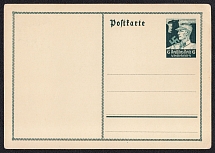 1934 For the 1934 Winter Aid, Third Reich, Germany, Commemorative Postal Card