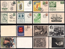 Third Reich, Germany, Nazi Propaganda, Stock of Postcards (Commemorative Cancellations)