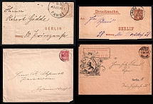 Berlin - Germany Local Post, Private City Mail, Postal Stationery