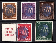 1945 Fredersdorf (Berlin), Germany Local Post (Mi. 2, 4, 24-25, 17, Signed, High CV, MNH)