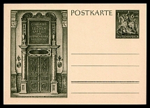 1941 'Entrance to the Reich Chapel', Propaganda Postcard, Third Reich Nazi Germany