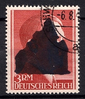 1945 3m Schwarzenberg (Saxony), Soviet Russian Zone of Occupation, Germany Local Post (Mi. 22 I B, Signed, Signed, Canceled)
