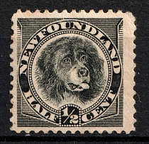 1894 1/2c Newfoundland, Canada (SG 59, CV $15)