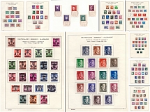 1939-44 General Government, Germany, Collection (10 Pages, Canceled)