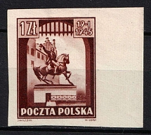 1945 1zl Republic of Poland (Fi. 363 x2 P1, Proof)