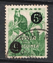Papua New Guinea, British Colonies (DOUBLE Overprint, Print Error, Canceled)