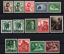 1937-39 Third Reich, Germany (Full Sets, CV $70)
