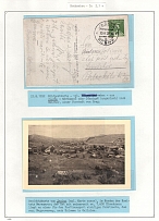 1932 Czechoslovakia, Carpahto-Ukraine territory Postal History, Two Postcards