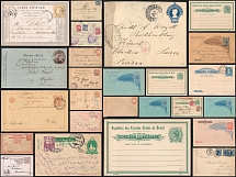 1874-1900 Worldwide Collection of Covers and Postcards