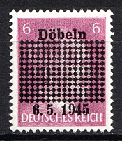 1945 Dobeln, Germany Local Post (Full Set, CV $25, MNH)