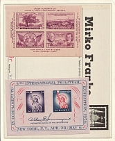 1936-56 United States, USA, Souvenir Sheets (Scott 778, 1075, CV $70)