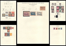 1919-23 Georgia, Transcaucasian Socialist Soviet Republic, Russia, Civil War, Stock of Stamps